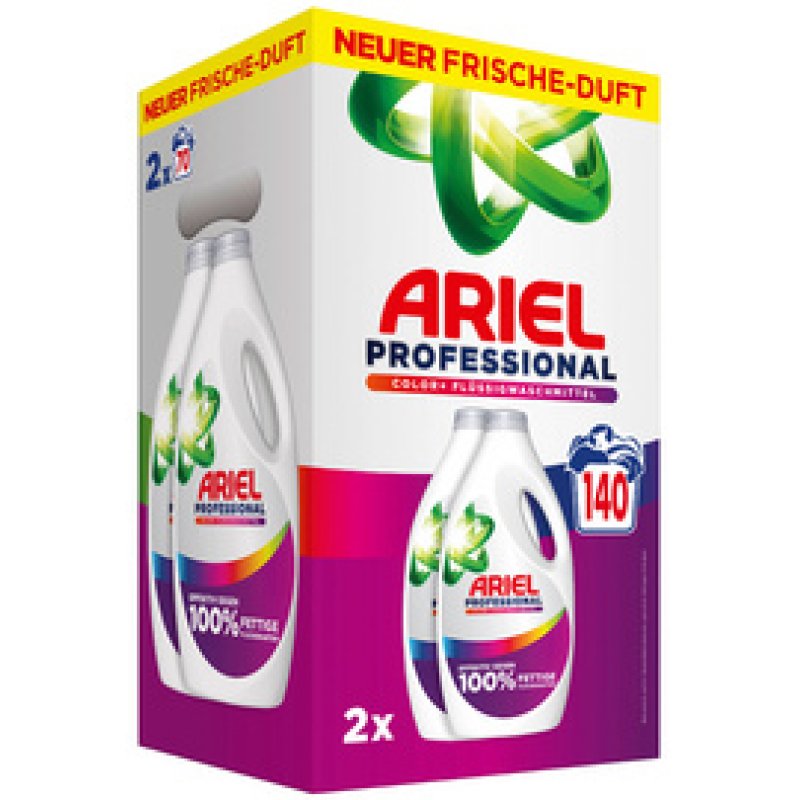 ARIEL PROFESSIONAL Lessive liquide Color , 140 lavages