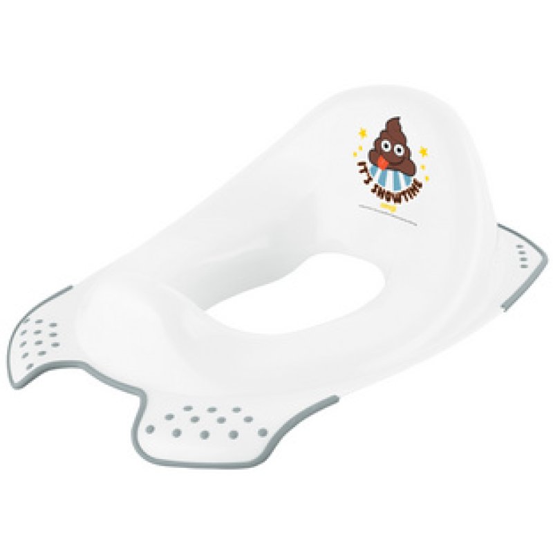 keeeper kids Siège de toilettes "ewa emoji showtime", blanc