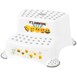 keeeper kids Marchepied "igor emoji showtime", blanc