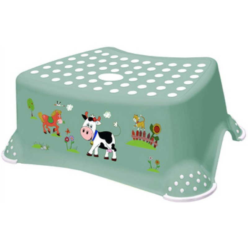 keeeper kids Marchepied "tomek dogs", blanc