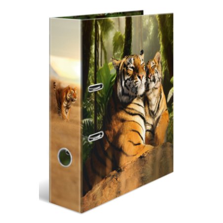 HERMA Classeur à motif "Animaux préférés" Tigre, A4