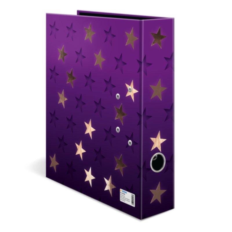 HERMA Classeur à motif "Brillant" Étoiles, A4
