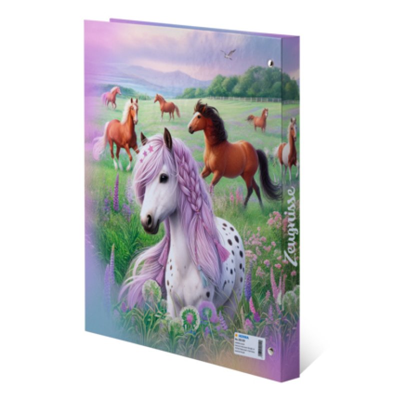 HERMA Zeugnisringbuch "Pferdewelt", DIN A4