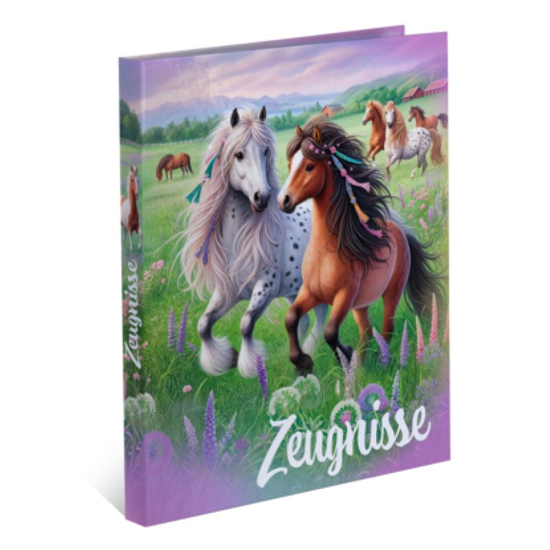 HERMA Zeugnisringbuch "Pferdewelt", DIN A4