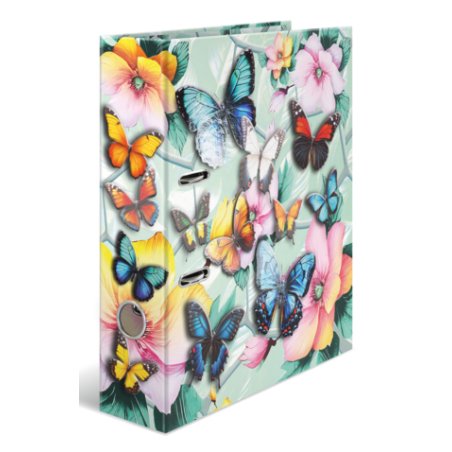 HERMA Classeur à motif "Papillons", A4