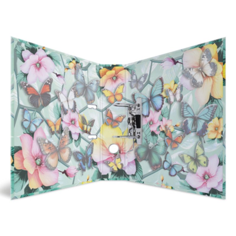 HERMA Classeur à motif "Papillons", A4