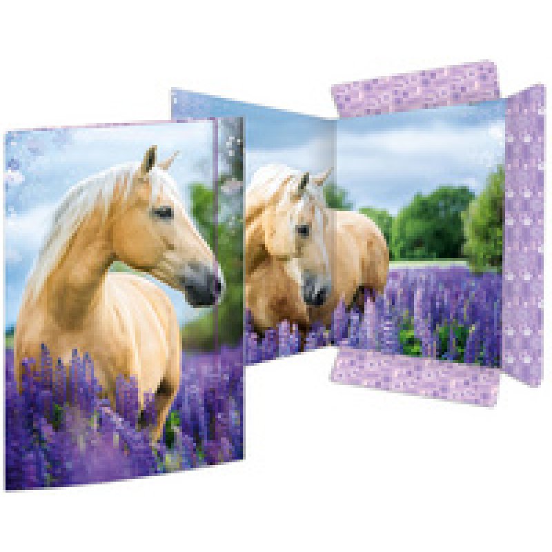 RNK Verlag Carton à dessin "Léopard des neiges", A3