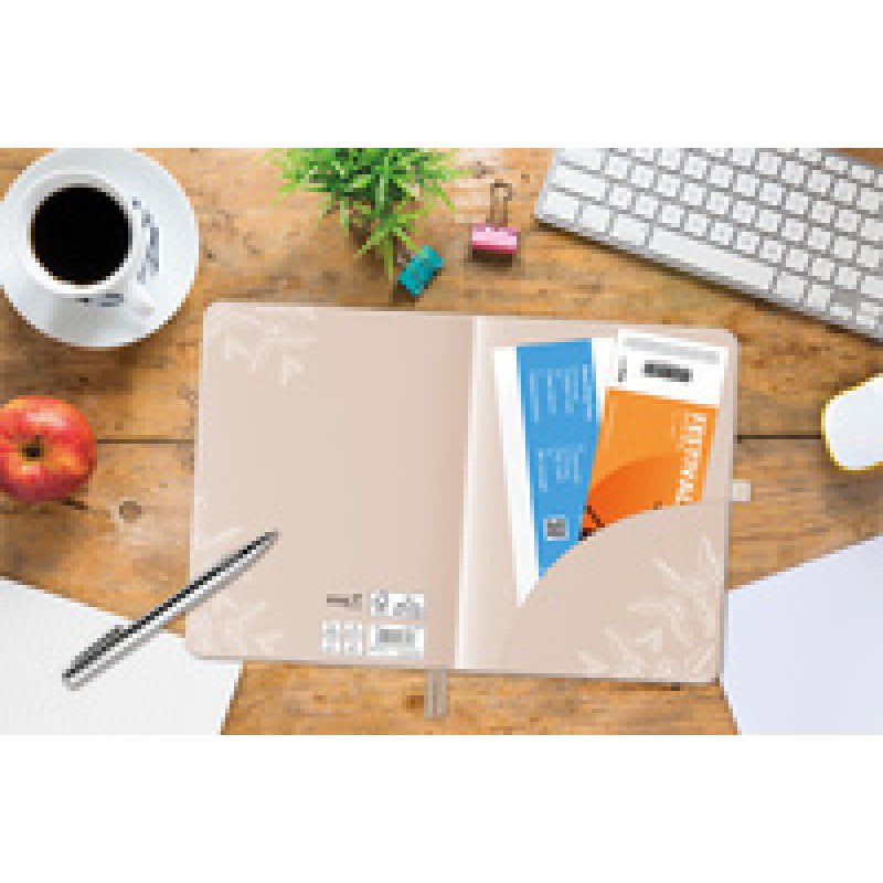 RNK Verlag Cahier Vegan "Coffee", quadrillé, A5