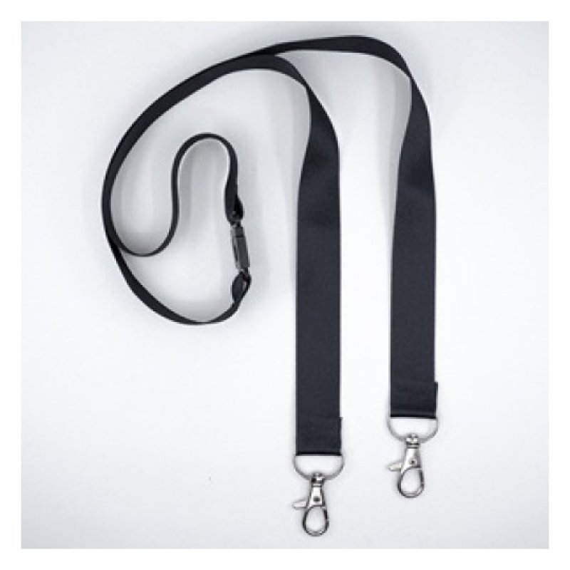 AVERY Tour de cou avec double mousqueton, 20 x 440 mm, noir