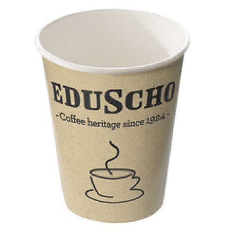 Eduscho Gobelet à café en papier dur "To Go", 0,2 l