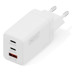 Digitus Chargeur USB GaN 67W, 2x USB-C, 1x USB-A