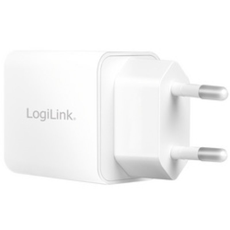 LogiLink Chargeur secteur USB, 1x USB-A, 1x USB-C, 20 watts