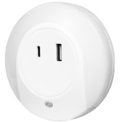 LogiLink Lumière d'orientation à LED avec capteur, blanc