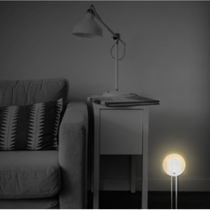 LogiLink Lumière d'orientation à LED avec capteur, blanc