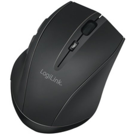 LogiLink Optische BT 5.0 Maus, kabellos, schwarz