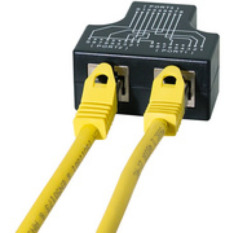 LogiLink RJ45 Anschlussdoppler, 2x 10/100 BaseT