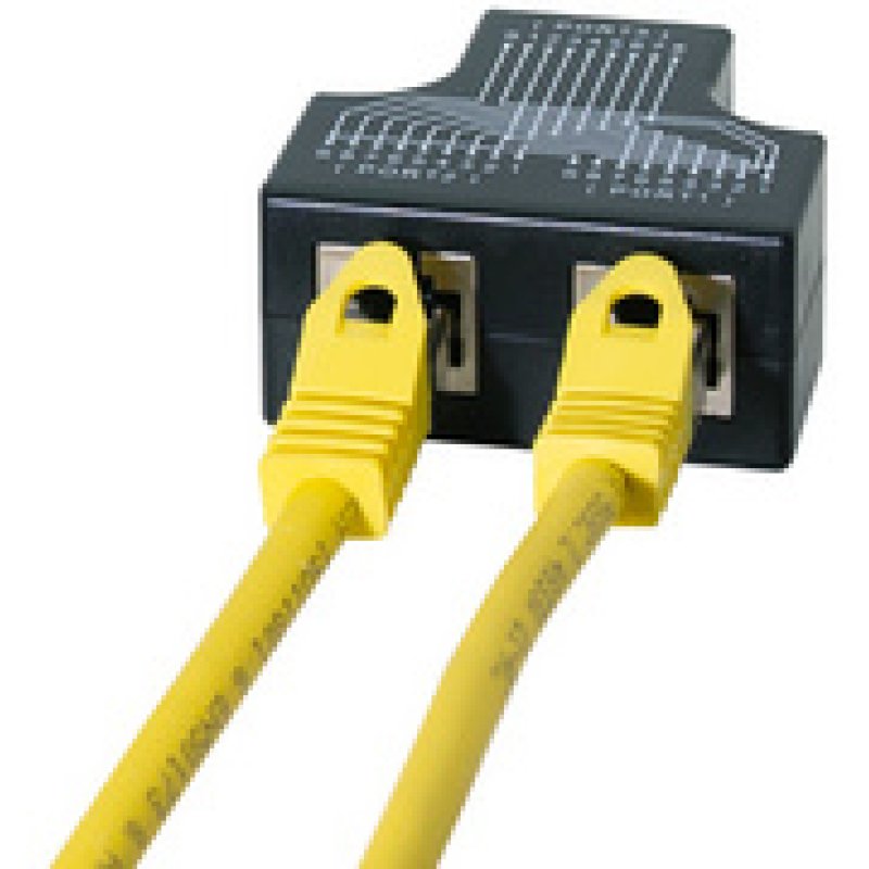 LogiLink RJ45 Anschlussverdoppler, 1:1 parallel geschaltet