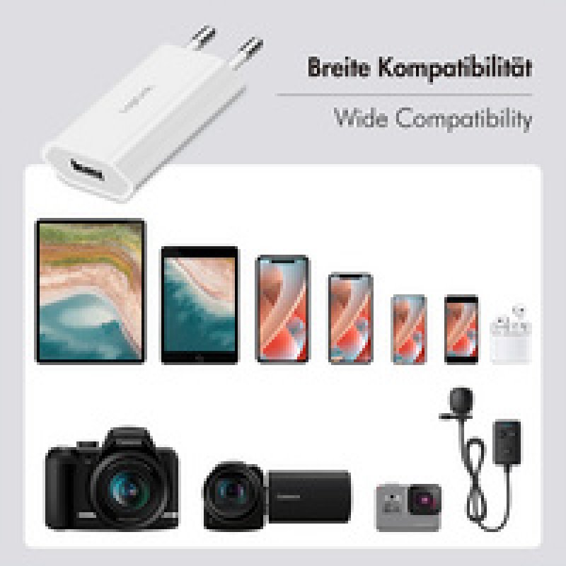 LogiLink USB-Steckdosenadapter, 1x USB-A, 5 Watt, weiß