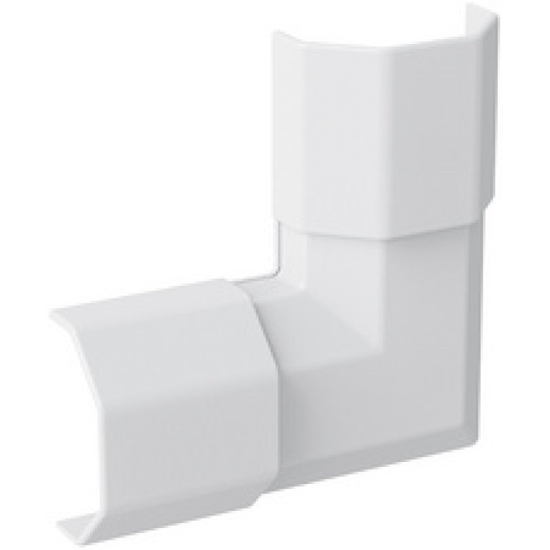 LogiLink Angle pour goulotte, 90 degrés, en ABS, blanc