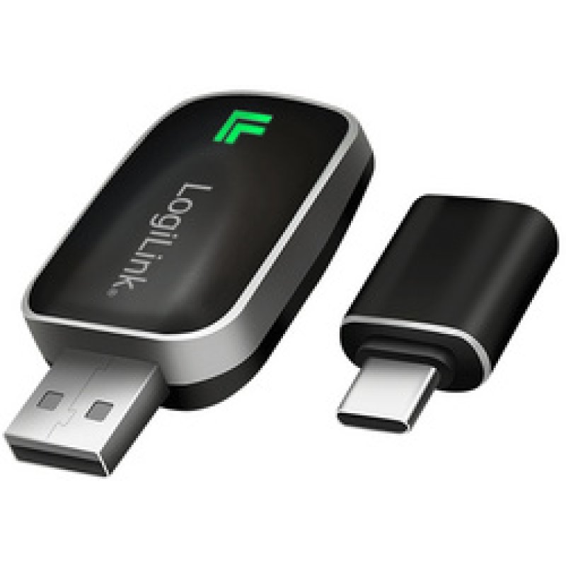 LogiLink Adaptateur auto BT 5.0, compatible bluethooth, noir