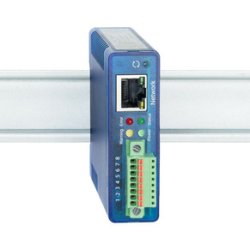 W&T Web-IO 4.0 analogique 0-10V, PoE, IP20, bleu