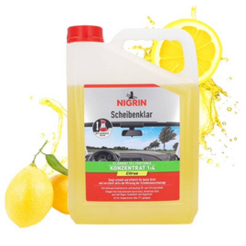 NIGRIN KFZ-Scheiben-Frostschutz Citrus, Konzentrat, 3 l
