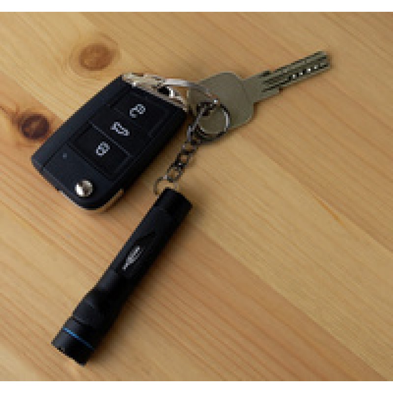 ANSMANN Lampe de poche LED Adventure TA90B, noir