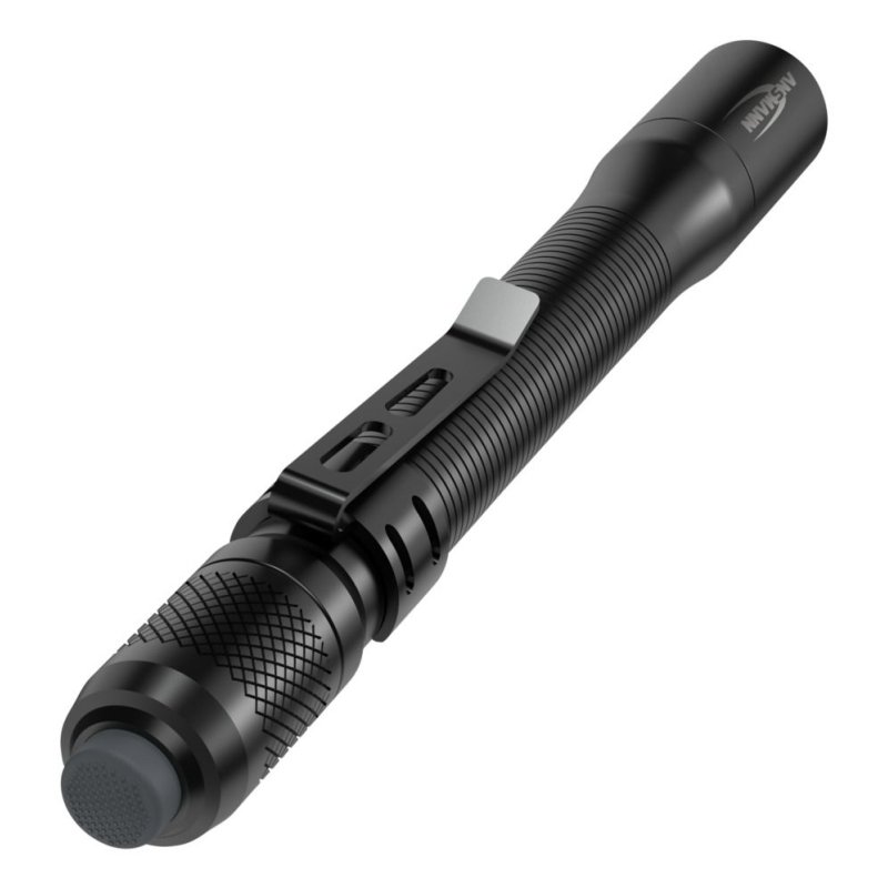 ANSMANN Lampe stylo LED PL130B Zoom, boîtier aluminium