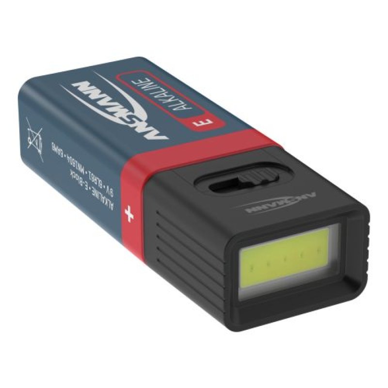 Ansmann 1600-0714 flashlight Black Hand flashlight COB LED