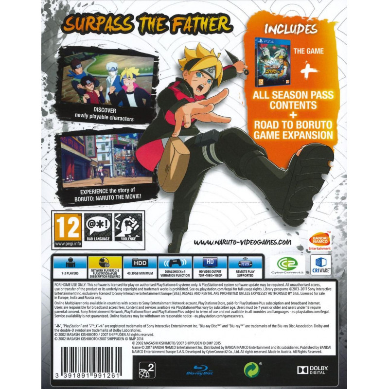 Naruto Shipuden Ultimate Ninja Storm 4 : Road to Boruto