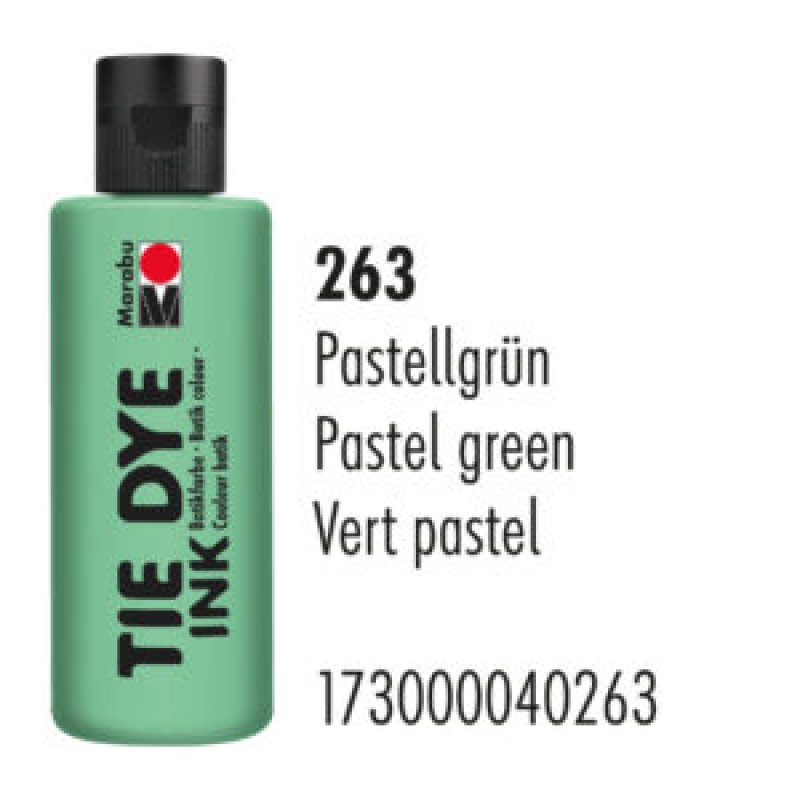Marabu Peinture batik TIE DYE INK, 80 ml, vert pastel 263