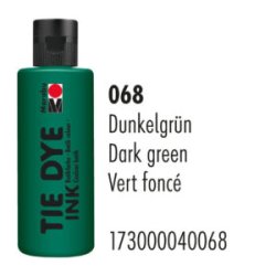 Marabu Peinture batik TIE DYE INK, 80 ml, vert foncé 068
