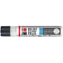 Marabu Reliefpaste, Liner, 25 ml, 073 schwarz