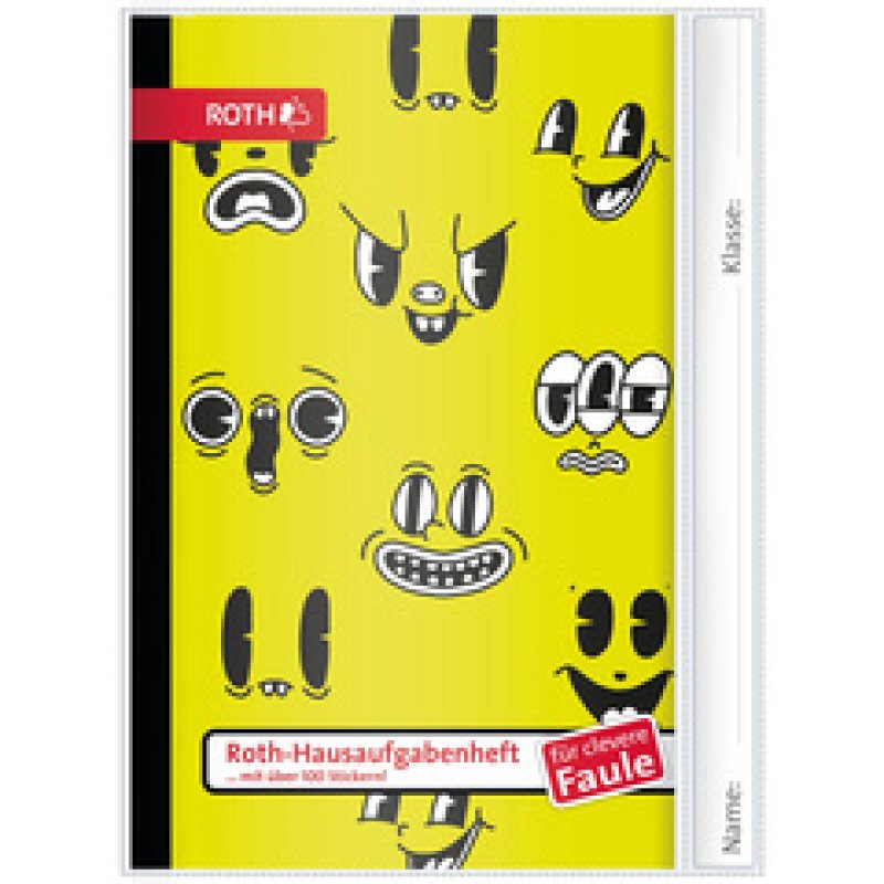 ROTH Hausaufgabenheft Teens für clevere Faule Manga Eyes