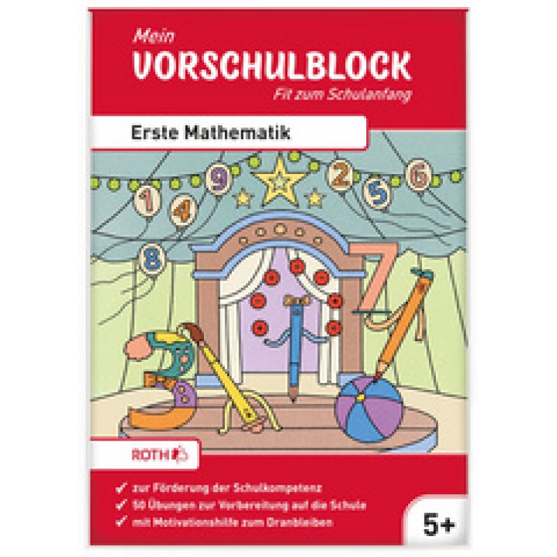 ROTH Mein Vorschulblock "Erstes Deutsch", DIN A5