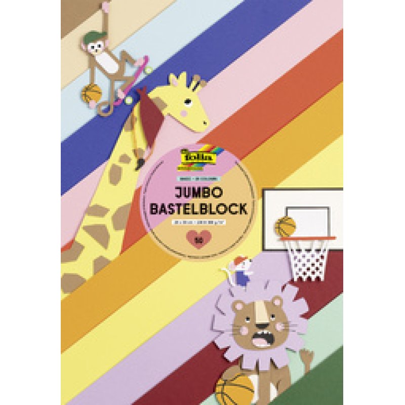 folia Bloc pour loisirs créatifs, 230 x 330 mm, 50 feuilles