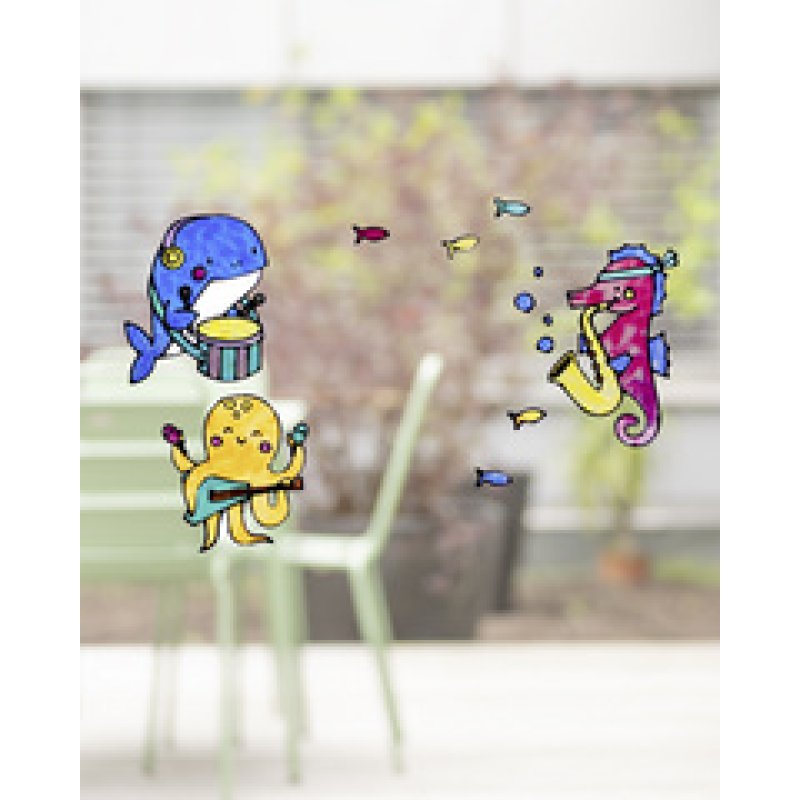 folia Kit Window Color BASIC SMALL, 10 x 30 ml