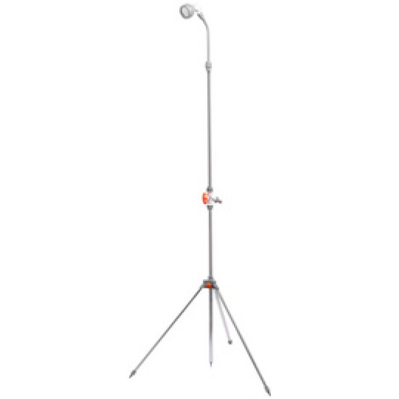 Bradas Douche de jardin avec piquet & trépied, 1.750-2.300mm