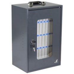 kangaro Armoire pour smartphones, 36 logements, gris foncé