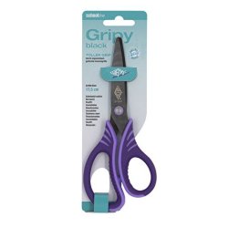WEDO Ciseaux de bricolage Gripy black, rond, 175 mm