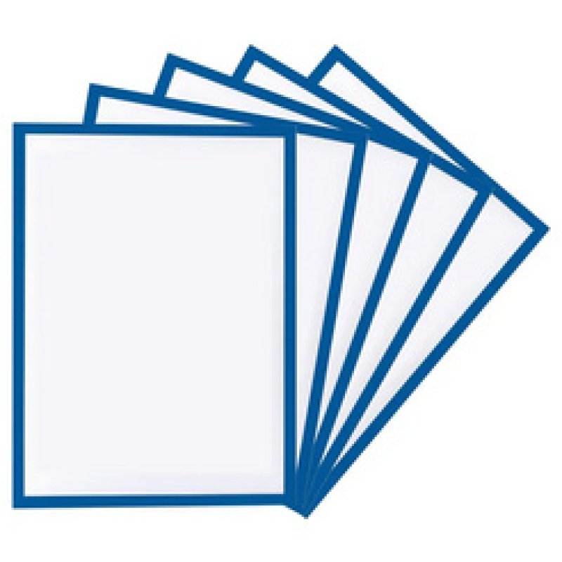 magnetoplan Cadre d'affich. magnétique magnetofix, A4, noir