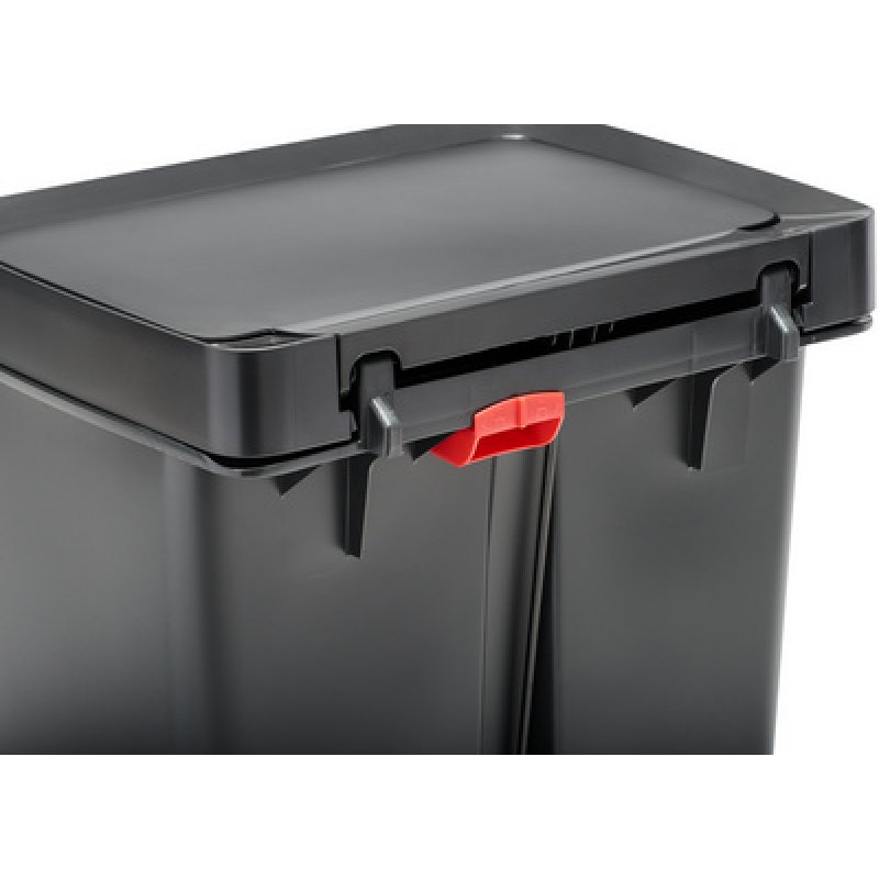 Rubbermaid Poubelle à pédale Premier Series 2, 46 litres