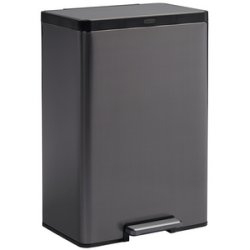 Rubbermaid Collecteur à pédale Elite Dual Stream, 60 litres