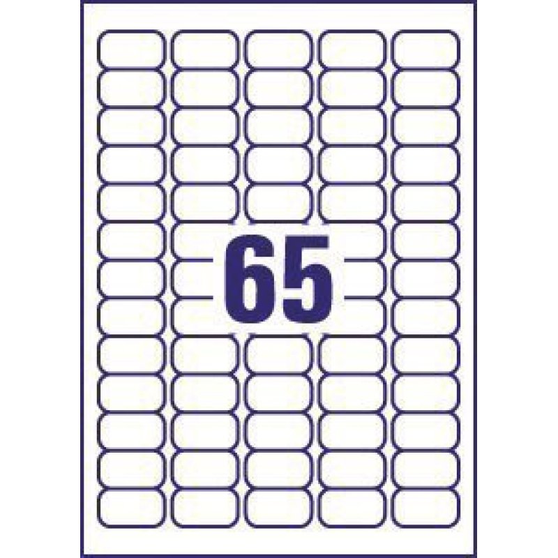 AVERY Zweckform Stick&Lift Etiquette, 38,1 x 21,2 mm, jaune