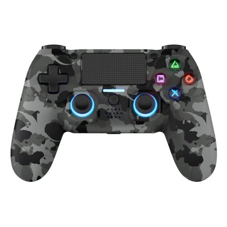 Dragonshock Mizar Black, Grey, Camouflage Bluetooth Gamepad Analogue / Digital PC, PlayStation 4, Android