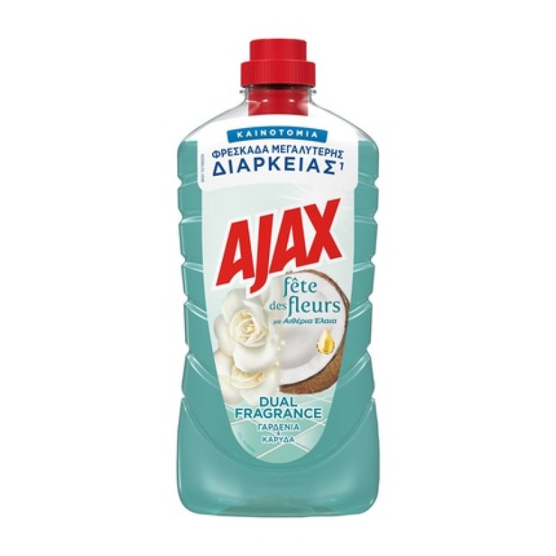 Ajax Floor Liquid Gardenia & Coconut 1l