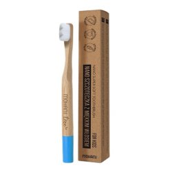 Mohani Nano Bamboo Toothbrush For Children Blue