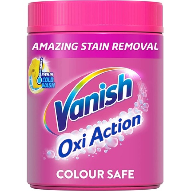 Vanish Oxi Action Colour Safe Powder Fabric Stain Remover 470g