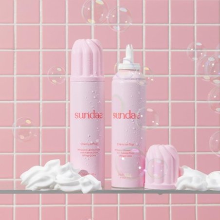 Whipped Shower Foam Cherry On Top Foaming Body Wash 8.9 Fl Oz 265ml