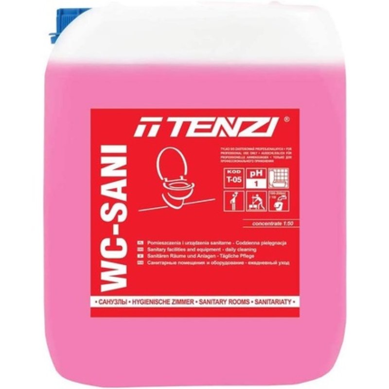 Tenzi Tzwcsani1 Hygiena Line Toilet and Sanitary Cleaner 1L